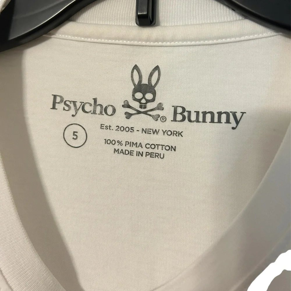 Men’s Psycho Bunny Graphic Tee—size “5” medium - Picture 4 of 7
